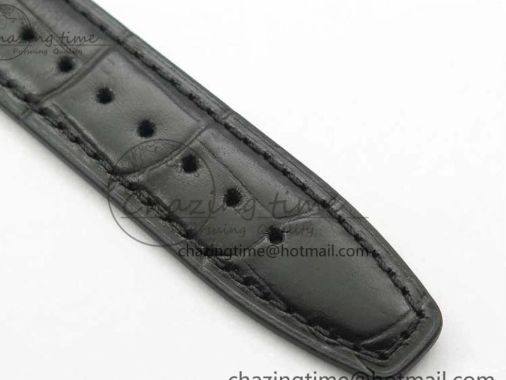 MIROTIME 0325 Portuguese Chrono IW371609 ZF 1:1 Best Edition Black Dial on Black Leather Strap A SmartChoice 7100